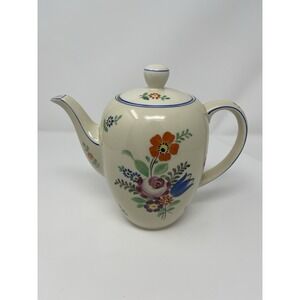 Seltmann Weiden Old Bavaria Hand Painted Coffee Server Pot 8 Cup Germany Vintage